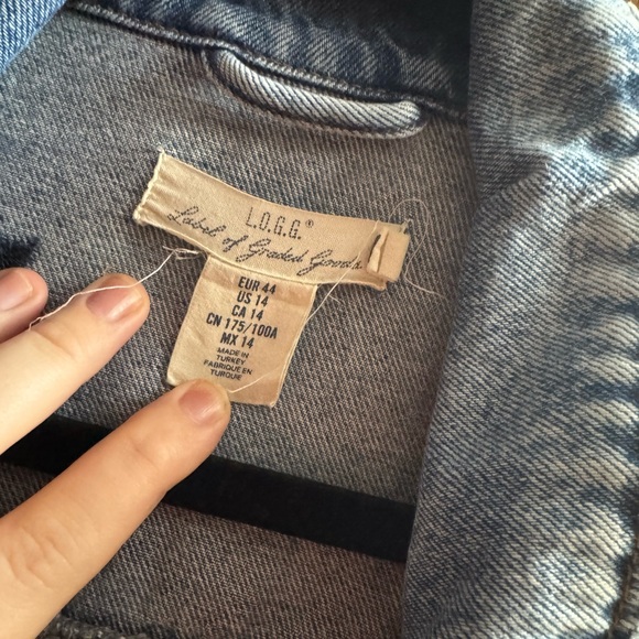 Flowered Jean jacket - Picture 3 of 4